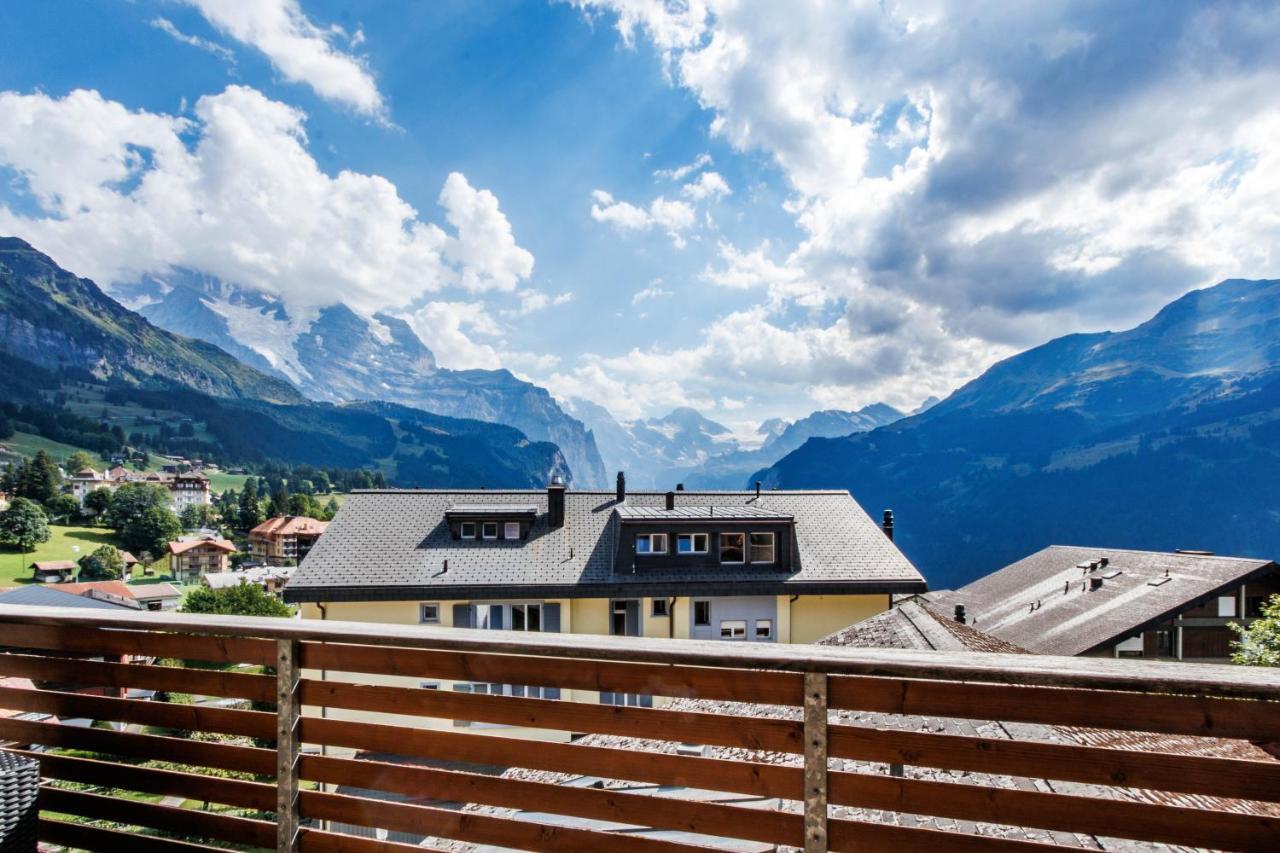 Kinohaus 3 Lägenhet Wengen Exteriör bild