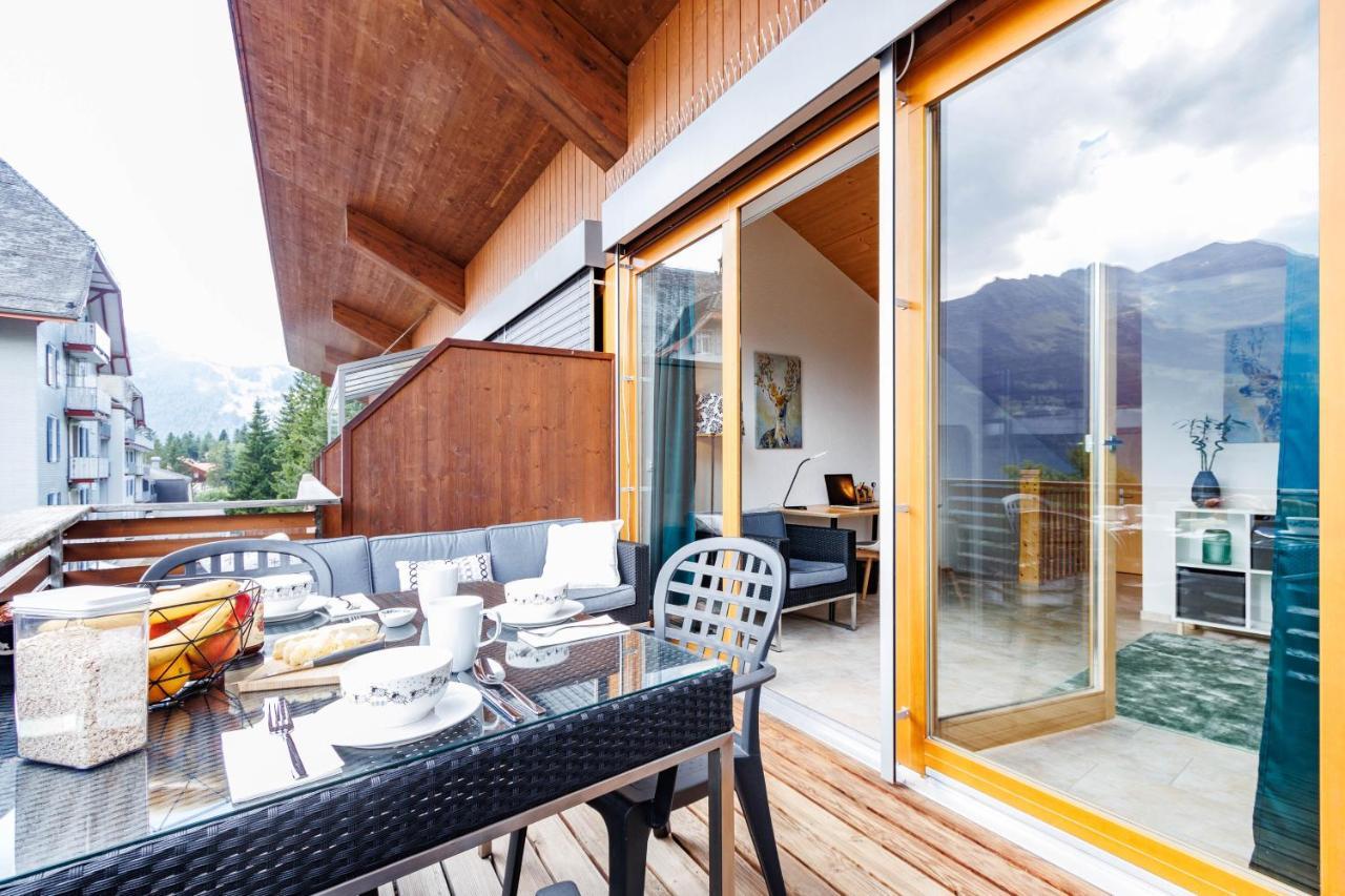 Kinohaus 3 Lägenhet Wengen Exteriör bild