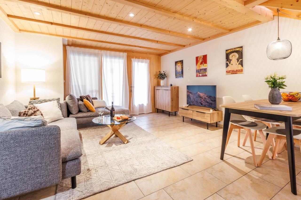 Kinohaus 3 Lägenhet Wengen Exteriör bild